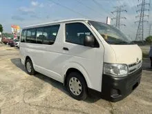 2011 Toyota Hiace 2.5 Window Van (M) - LOW ROOF / 15 SEAT / PROMO / KONDISI CANTIK