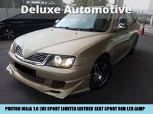 2007 Proton Waja 1.6 Campro H-Line Sport Leather Seat LED Lamp Original Paint One Owner