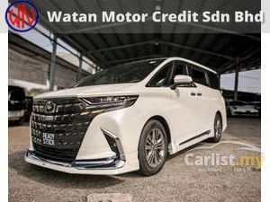 2024 Toyota Alphard 2.5 Z 7-Seater MPV NEW CAR CONDITION NO HIDDEN CHARGES
