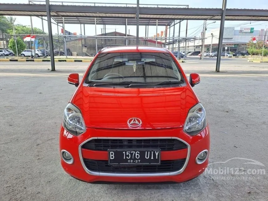 Jual Mobil Daihatsu Ayla 2017 X 1.0 di Banten Manual Hatchback Merah Rp 80.000.000