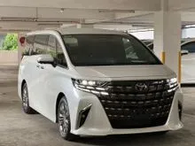 (GRADE 6A) 2025 TOYOTA ALPHARD 2.5L Z *LOW MILEAGE / SIDE STEP