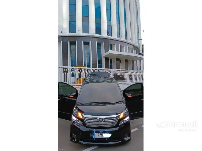 Jual Mobil Toyota Vellfire 2011 Z 2.4 di DKI Jakarta Automatic MPV Hitam Rp 219.500.000