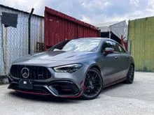 2023 Mercedes-Benz AMG CLA45 2.0 S 4MATIC+ Street Style Edition Coupe / Jpan Imported / Grade 4.5 / Super rare car / Free carpet / Free Service