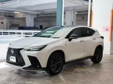 2022 Lexus NX 350 2.4 F Sport - 4.5, Red Inteior, HUD, 4Cam, BSM, DIM, Pan Roof