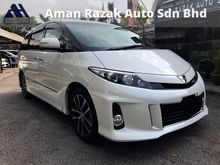 2014 Toyota Estima 2.4 Aeras MPV 2.4 Aeras Premium 7 Seaters Half Leather Seat Black Interior Unreg