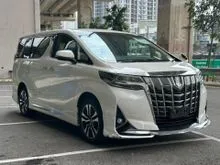 2023 Toyota Alphard 2.5 X SPEC DIM BSM PROMO OFFER FREE BODY KIT FREE SPORTRIM SC FREE LEATHER SEAT FREE TYRE