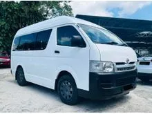 2007 Toyota Hiace 2.5 (M) High Roof Window Van Car King