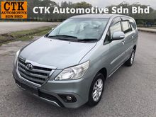 2015 Toyota Innova 2.0 G MPV TIP TOP , ONE LADY OWNER PROMOTION NOW