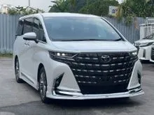 2024 Toyota Alphard 2.5 Z (A)MODELISTA BODYKIT  6 YEARS WARRNTY, OPEN SERVICE, UNLIMITED MILEAGE