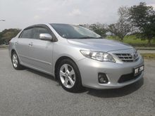 2012 Toyota Corolla Altis 1.8 G (A) ONE OWNER TIP TOP CONDITION