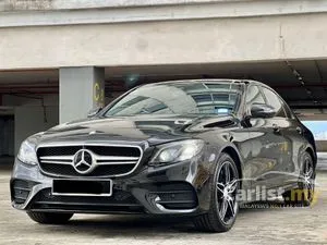 2018 Mercedes-Benz E350e 2.0 AMG Line Sedan F/LonOTR Free Warranty Free Tinted Low Mileage 69K km Only Cash Back 1Dato Owner No Need Repair