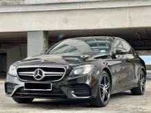 2018 Mercedes-Benz E350e 2.0 AMG Line Sedan F/LonOTR Free Warranty Free Tinted Low Mileage 69K km Only Cash Back 1Dato Owner No Need Repair