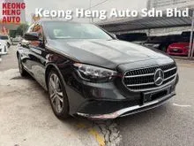 2021 Mercedes-Benz E200 2.0 Avantgarde CKD Registered 2022 Full Service Record Hap Seng Free 2 Years Warranty