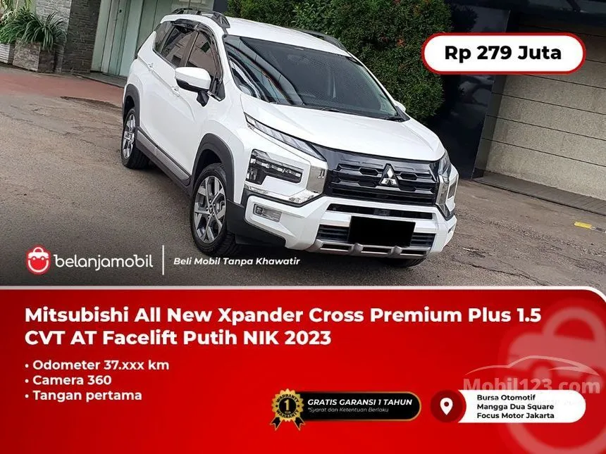 Jual Mobil Mitsubishi Xpander 2023 CROSS Premium Package 1.5 di DKI Jakarta Automatic Wagon Putih Rp 279.000.000