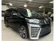 Recon 2019 Toyota Vellfire 2.5 ZG - 25k KM ONLY - 3LED - ALL ORIGINAL - LIKE NEW - 5 YEARS WARRANTY - Cars for sale