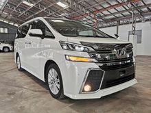 2016 Toyota Vellfire 2.5 Z A (UNREG-5 YR WARRANTY)