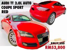 Audi TT 2.0 (A) TFSI S-LINE COUPE LEATHER SEAT REVERCE CAMERA Coupe