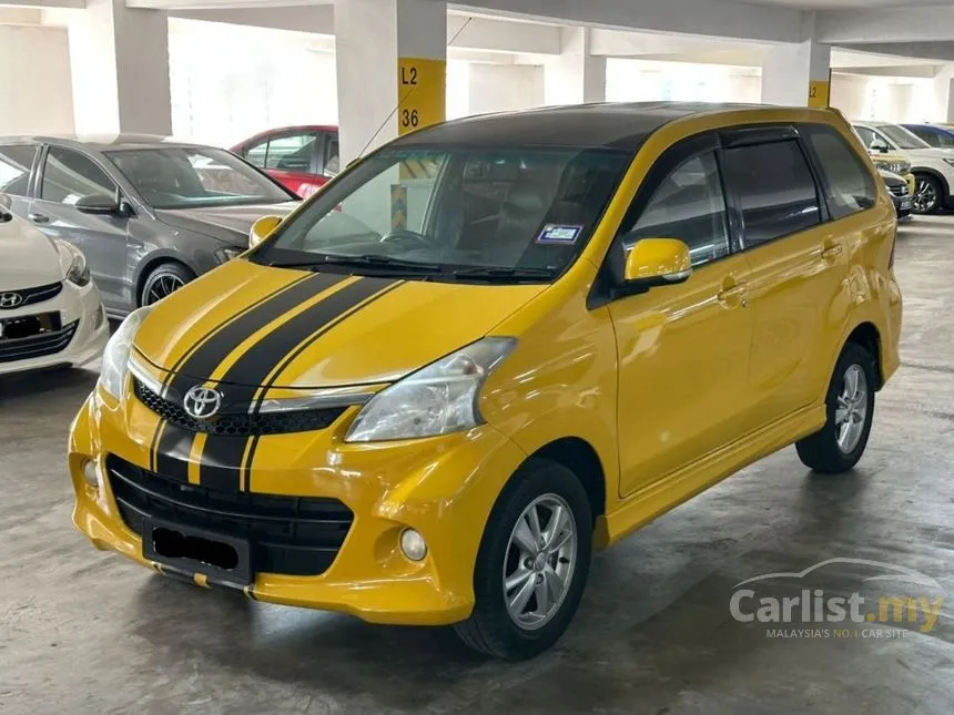 2012 Toyota Avanza S MPV