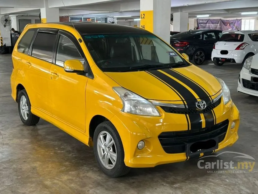 2012 Toyota Avanza S MPV