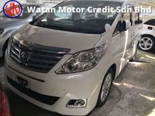 2013 Toyota Alphard 2.4 V/JAPAN/UNREG