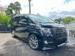 Recon 2017 Toyota Alphard 2.5 Type Black - Tip Top Condition - Free 3yrs Warranty - Free Tinted - Cars for sale