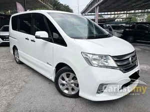 2013/2014 Nissan Serena 2.0 S-Hybrid High-Way Star (A) Android Car Player / 7 Seats / Reverse Camera / Weekednd Use Only / Push Start + Smart Key