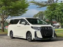 2022 Toyota Alphard 2.5 SC MODELISTA BODYKIT ROOF MONITOR LOW MILEAGE FULL SPEC