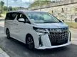 Recon FREE 5YEARS WARRANTY 2021 Toyota Alphard 2.5 G S C Package MPV