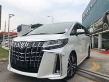 2018 Toyota Alphard 2.5 G S C Package MPV SC S ZG