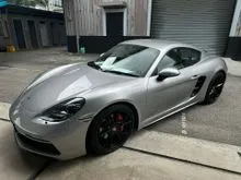 2022 Porsche 718 4.0 Cayman GTS Coupe