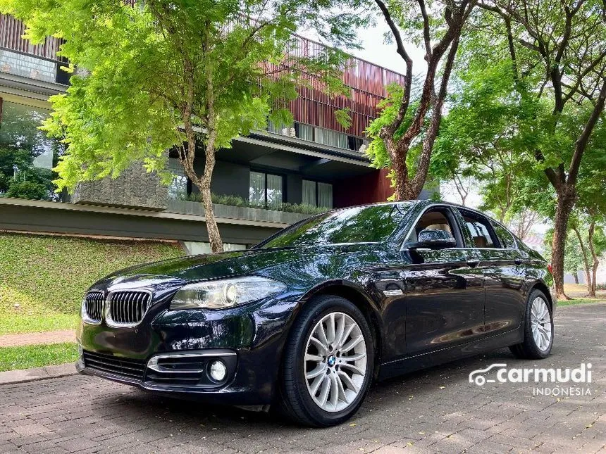 Jual Mobil BMW 528i 2014 Luxury 2.0 di DKI Jakarta Automatic Sedan Hitam Rp 369.000.000