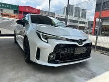 2023 Toyota GRCorolla 1.6 /  WHITE COLOUR / GRADE 4.5A / 15K KM / JBL SOUND / HUD / GR SEMI SEAT / 7 YEARS WARRANTY