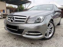 ** RAYA PROMO , FULL SERVICE ** 2012 Mercedes-Benz C250 CGI 1.8 , New Facelift , 7 Speed , Push Start, Paddle Shift, Navigation , 1 Owner