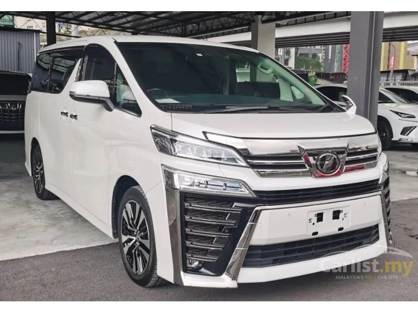 2019 Toyota Vellfire Z G Edition MPV