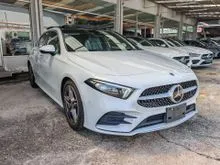 [GRADE 4.5A] 2022 MERCEDES-BENZ A180 1.3 AMG LINE HATCHBACK P/ROOF HUD 360 CAMERA AMBIENT LIGHT BSA DISTRONIC KEYLESS ENTRY (A) UNREG