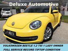 2015 Volkswagen The Beetle 1.2 TSI Sport Coupe 1 LADY OWNER FULL SERVICE RECORD UNDER WARRANTY 7 YEAR VW MALAYSIA TIPTOP CONDITION