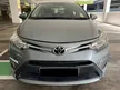 Used 2016 Toyota Vios 1.5 E Sedan 1 year warranty