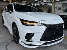 2023 Lexus RX 350 2.4 F Sport TRD Bodykit SUV(Unregistered)Free 8Year Unlimited Mileage Warranty