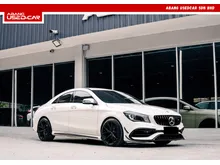 Mercedes-Benz CLA180 1.6 AMG Coupe FULL CONVERT CLA45 AMG PADDLE SHIFTER CRUISE CONTROL HALF LEATHER SPORT SEATS BLACK RIMS CRUISE CONTROL