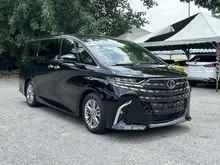 2025 Toyota Alphard 2.5 Z MPV / JBL SOUND SYSTEM / HUD / DIM / BSM / FULLY LOADED