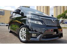 2013 Toyota Vellfire 2.4 Z Platinum MPV two power door