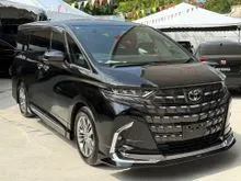 2025 Toyota Alphard 2.5 Z Modelista MPV * ORI JAPAN MODELISTA BODYKIT * DIGITAL INNER MIRROR * BLIND SPOT MONITORING * SUNROOF *
