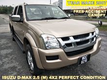 2007 Isuzu D-Max 2.5 Pickup Truck (M) 4X2 PERFECT CONDITION