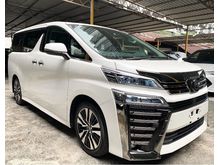 2019 Toyota Vellfire 2.5 ZG - GRADE 5A - 4K KM - ALL ORIGINAL - LIKE NEW - 5 YEARS WARRANTY