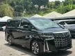 Recon 2021 Toyota Alphard 2.5 G S C Package RAYA PROMOTION VERY LOW MILEAGE 11K ONLY BSM DIM PILOT SEAT SUNROOF 3 EYE LED OFFER PRICE STILL CAN NEGO
