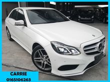 2014 Mercedes-Benz E250 2.0 AMG with 4 CAMERA *UNREG* ON THE ROAD PRICE