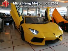 2012 Lamborghini Aventador 6.5 LP700-4 Roadster -UNREG-