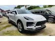 Recon 2019 Porsche Macan 2.0 First Edition SUV / Sport Chrono / Panoramic Roof / PDCC / PDSL / Power Boot / 360 Camera