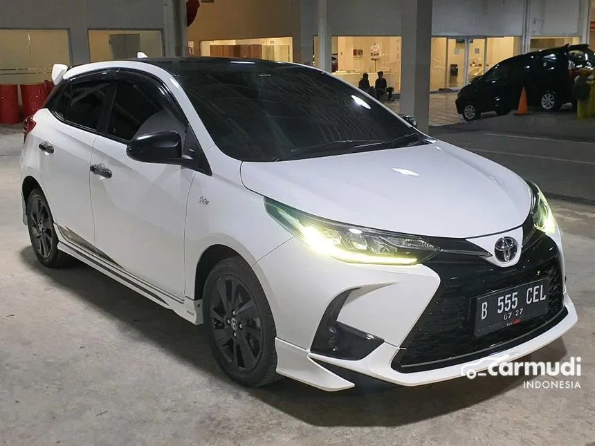 Jual Mobil Toyota Yaris 2022 GR Sport 3 AB 1.5 di Banten Automatic Hatchback Putih Rp 232.000.000