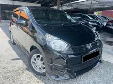 2015 Perodua AXIA 1.0 G Hatchback FREE 3 YEAR WARRANTY AND SERVICE